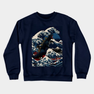 Mashup The Great Wave Crewneck Sweatshirt